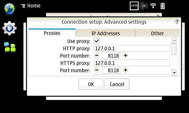 Proxy Configuration