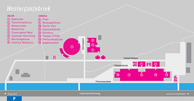 Plan of WesterGasFabriek