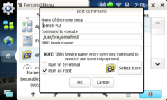 Run emelFM2 as root