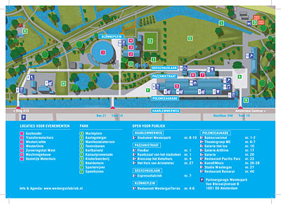 Map of WesterGasFabriek